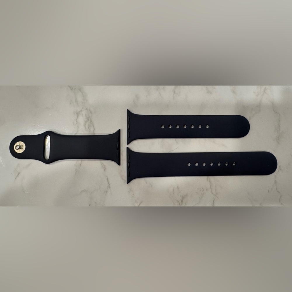 Apple Navy Wristband Set